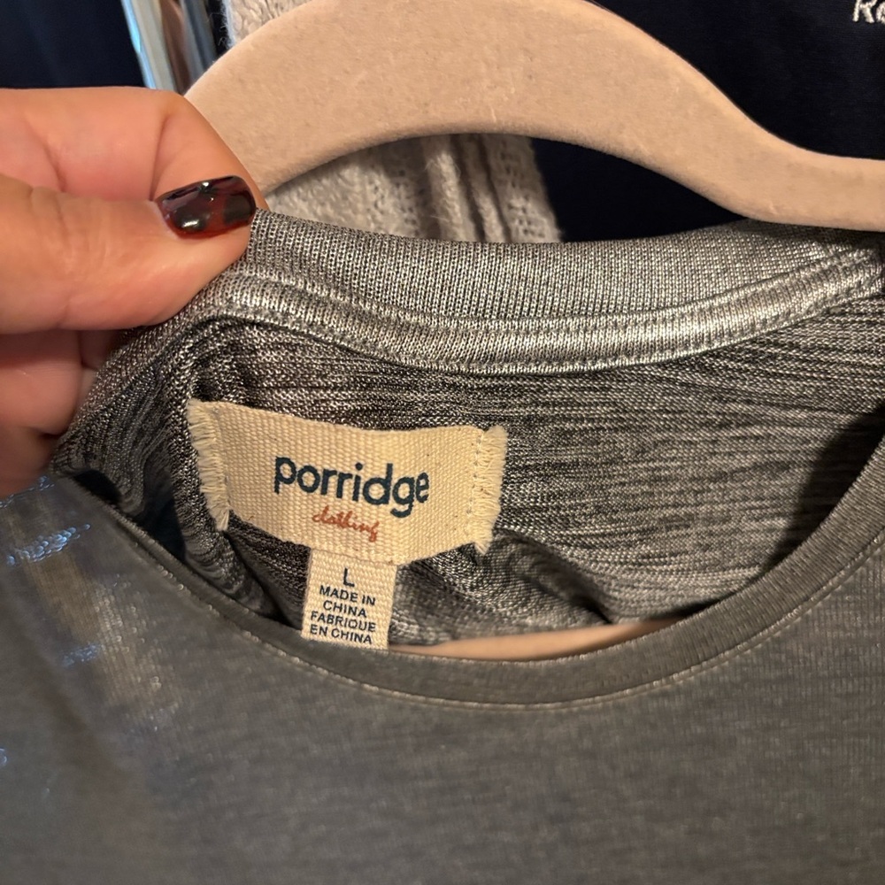 Porridge Gray Top